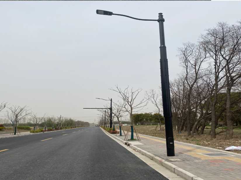 富县上海综合杆 太阳能路灯工程
